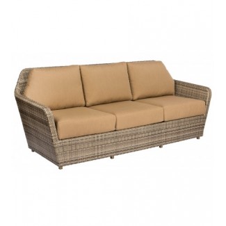 Pueblo S563031 Modern Outdoor Hotel Pool Lounge Commercial Woven Upholstered Sofa
